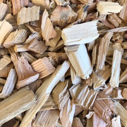 Astillas de madera forestal
